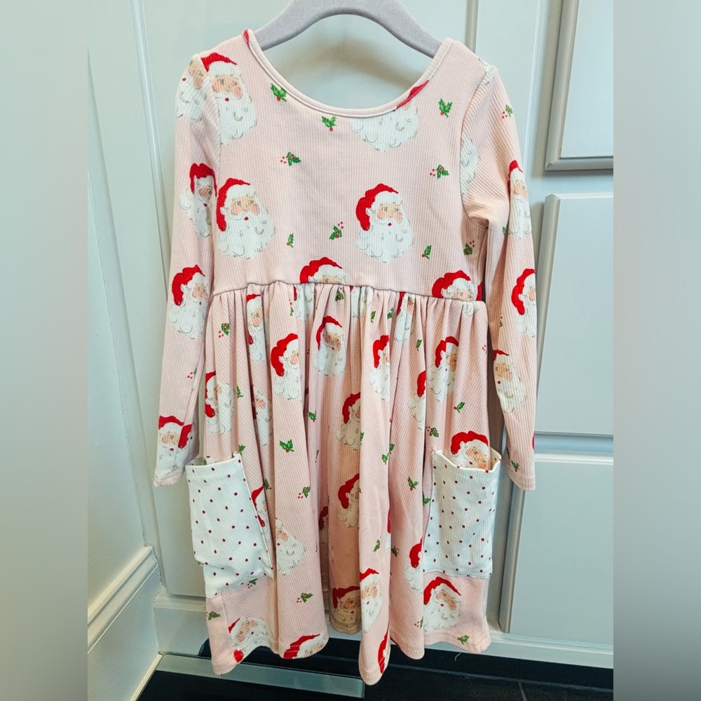 SweetHoney Pink Santa Dress